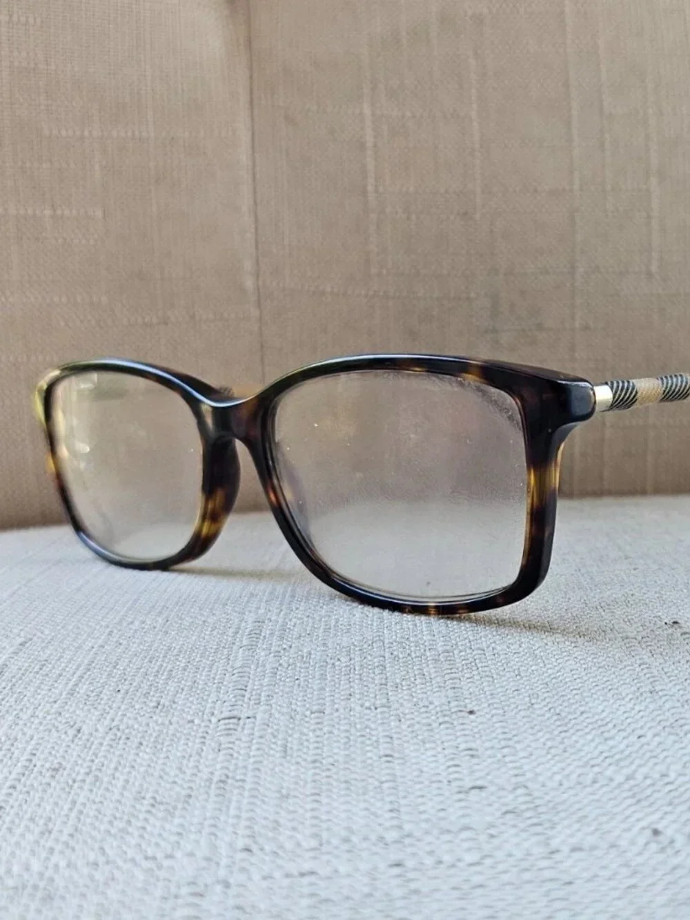 Burberry London Eyeglasses/Glasses Frame Brown Tortoise 53[]16 Made in Italy